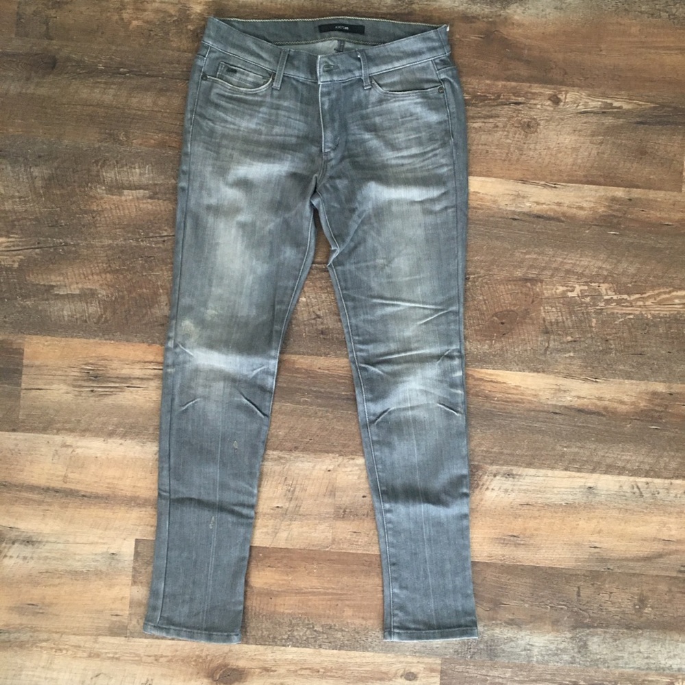 Joe’s Jeans gray skinny jeans